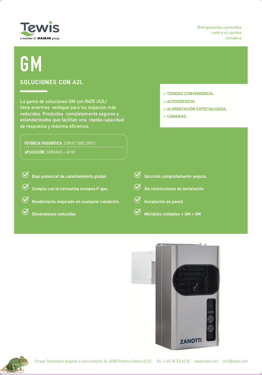 TEWIS catálogo general español inglés