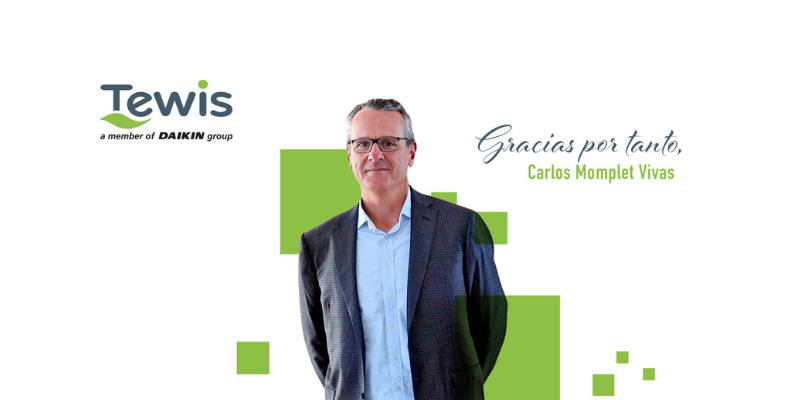 carlos momplet deja la direccion de Tewis.